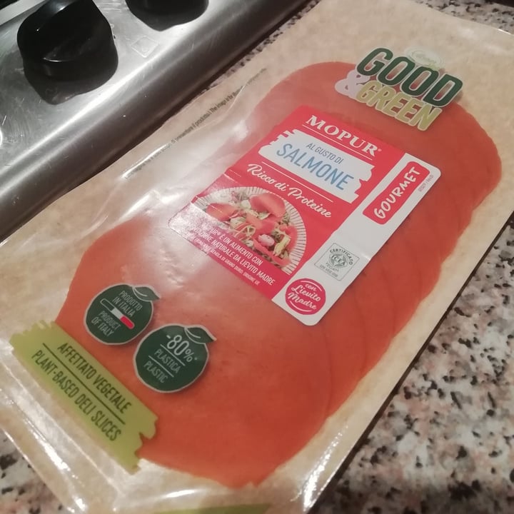 review photo of Good & Green Mopur Al Gusto Di Salmone shared by @4ngie on 14 May 2022 - review