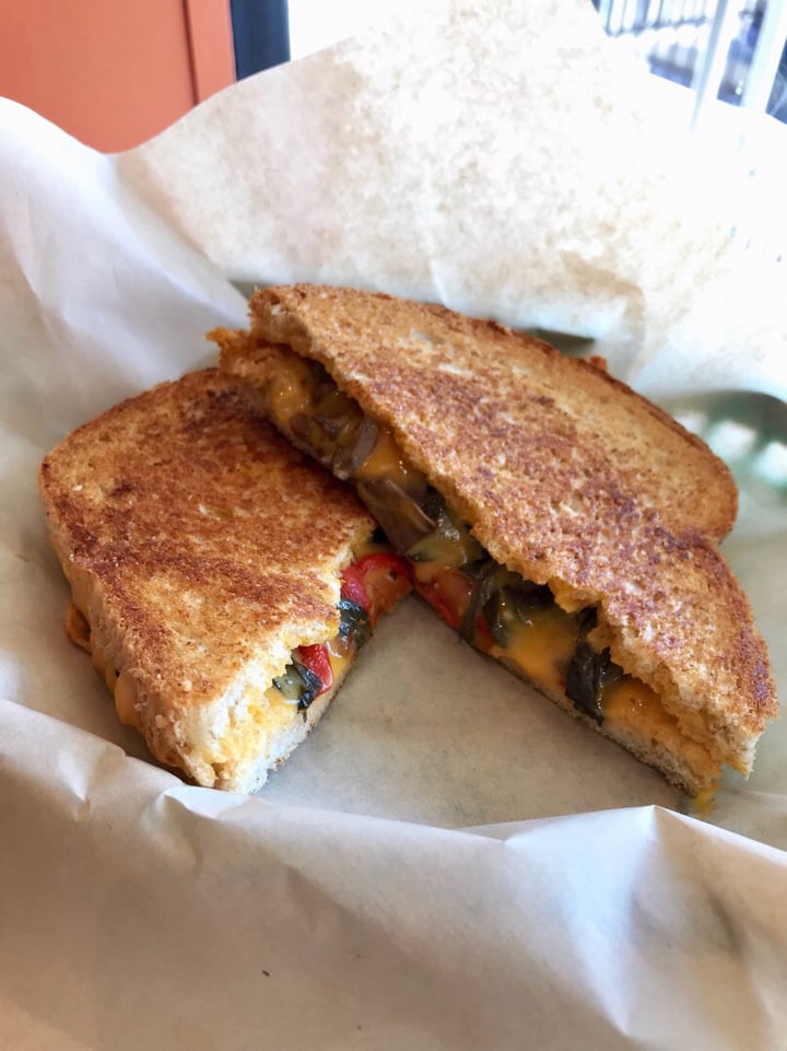 photo of Toasted - Winter Park Vegan Roasted Vegetable Grilled Cheese shared by @animalrightsknights on  21 Feb 2019 - review