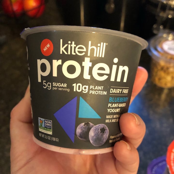 review photo of Kite Hill Protein Plant-based Yogurt - Blueberry shared by @k8denson on 04 Jul 2021 - review