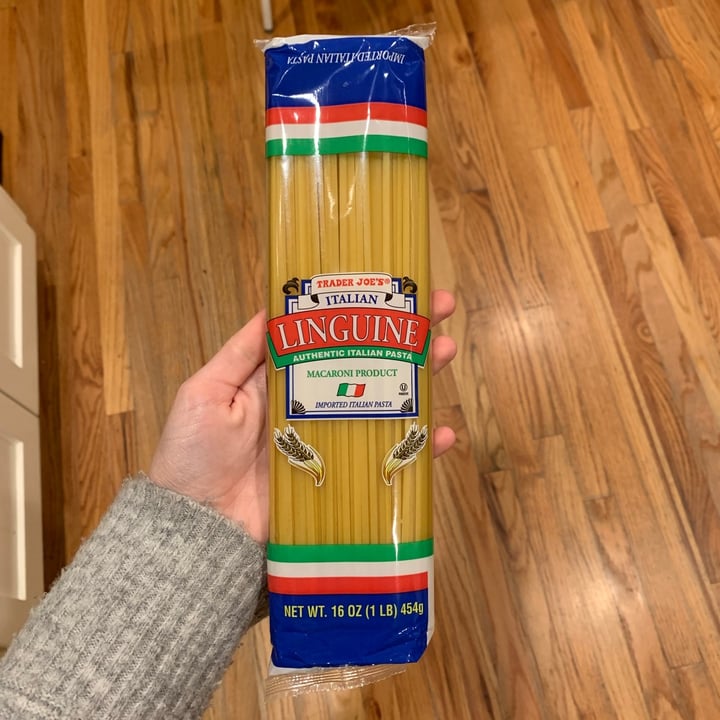 photo of Trader Joe's Italian Linguine shared by @newlyvegan on  15 Mar 2021 - review