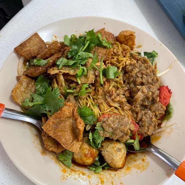Photo of the dish “Omnimeat Ba Chor Mee”