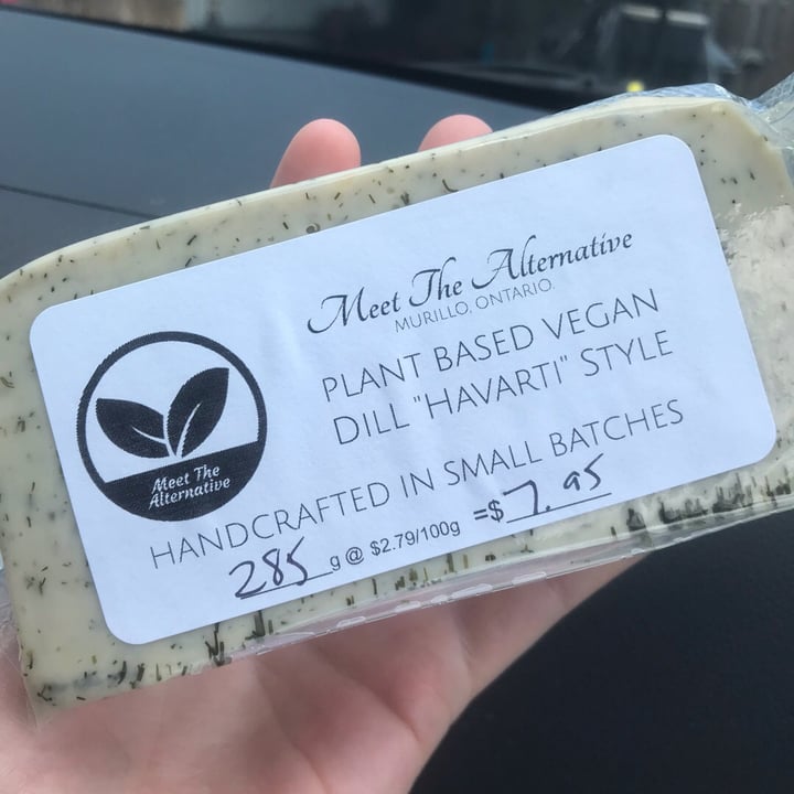 photo of Meet The Alternative Plant Based Vegan Dill Havarti Style shared by @kaylabear on  14 Aug 2019 - review