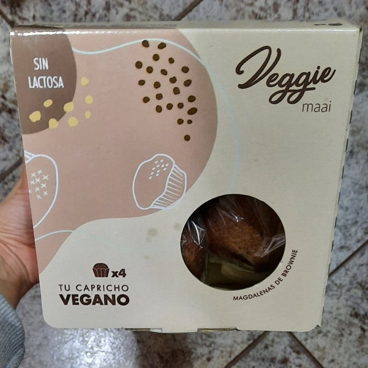 photo of Veggie Maai Magdalenas de Brownie  shared by @amorxlosanimales on  11 Jan 2022 - review