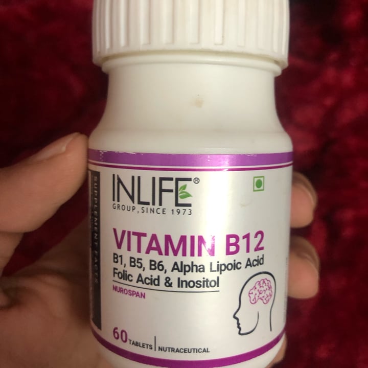 photo of Inlife Vitamin B12 shared by @vegankaran on  13 Dec 2021 - review