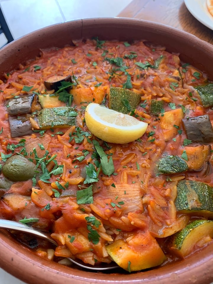 review photo of Cyma Vegetable Yiouvetsi shared by @katcerv on 28 Dec 2019 - review