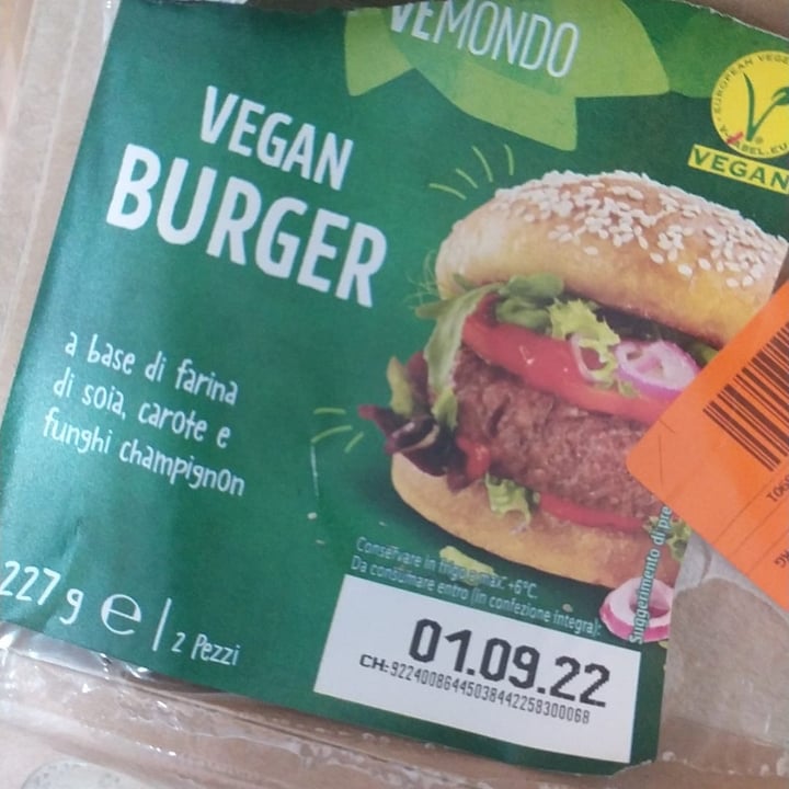 photo of Vemondo Vegan Burger shared by @fede85 on  03 Sep 2022 - review