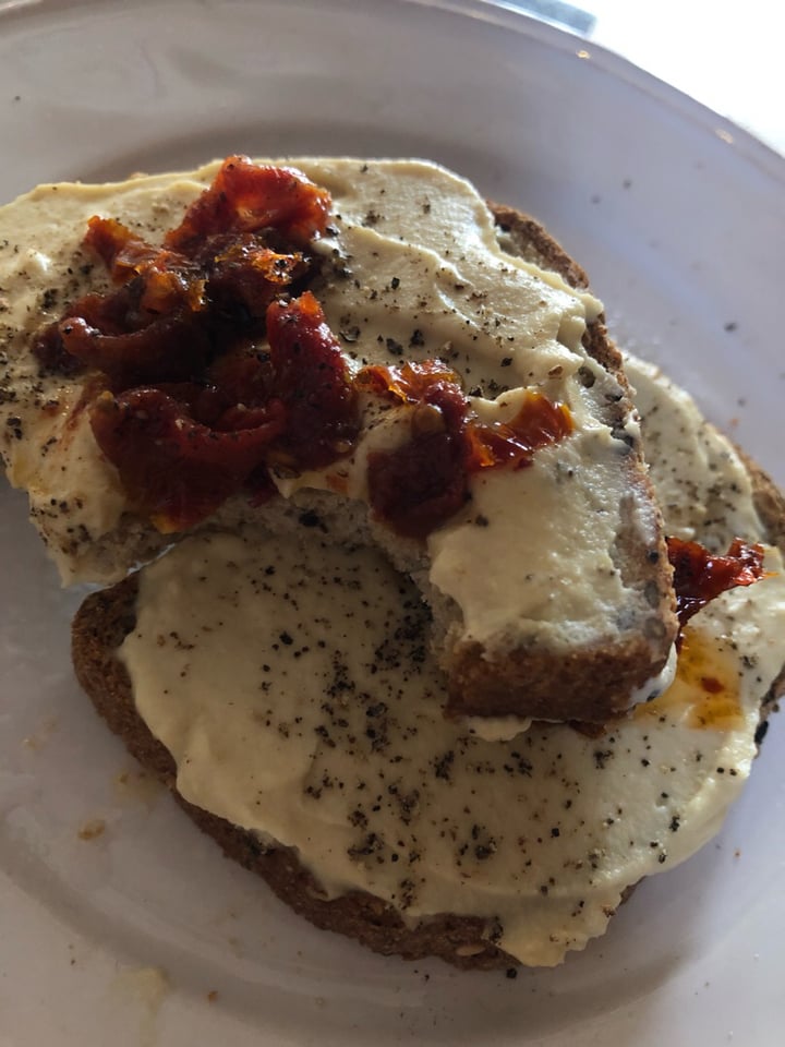 photo of The Moon Sundried Tomato Humus On Toast shared by @nathz on  09 Nov 2019 - review