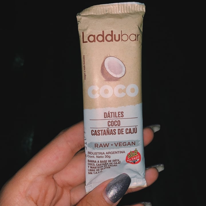 review photo of Laddubar Barra de Dátiles Coco y Castañas de Caju shared by @ariagosti on 30 May 2021 - review