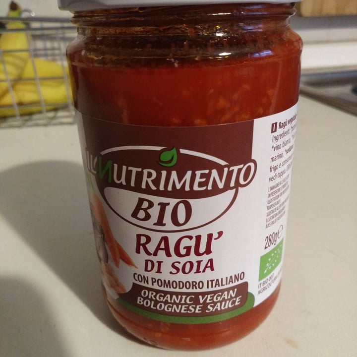 photo of Il Nutrimento Ragù di soia shared by @valebz78 on  30 Apr 2021 - review