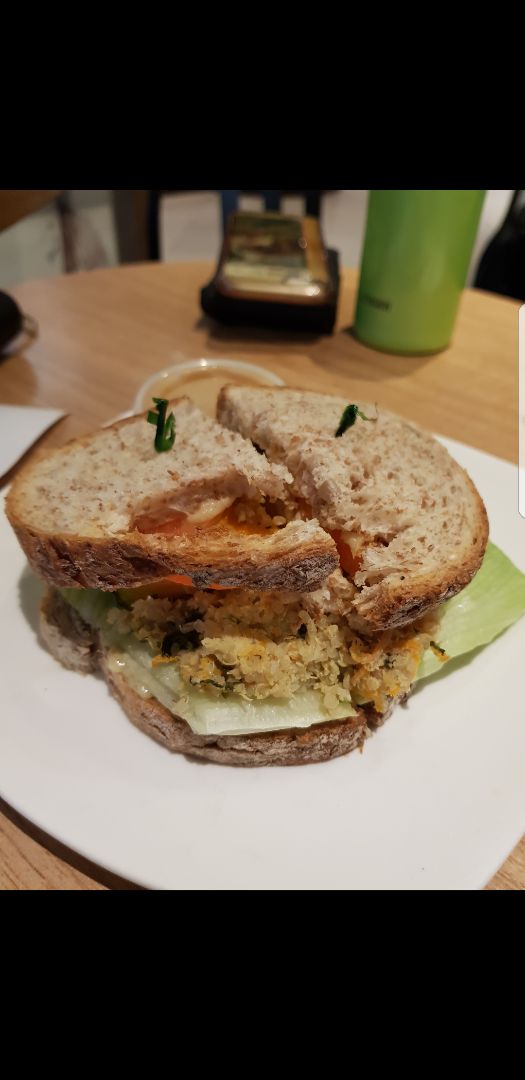photo of Cedele Bakery Café Quinoa tofu sandwich shared by @nuttybroccoli on  17 Apr 2019 - review