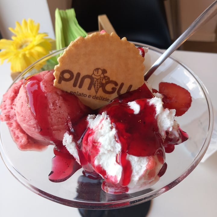 photo of Gelateria Pingu Coppa Fragole shared by @mlflne on  09 Sep 2022 - review