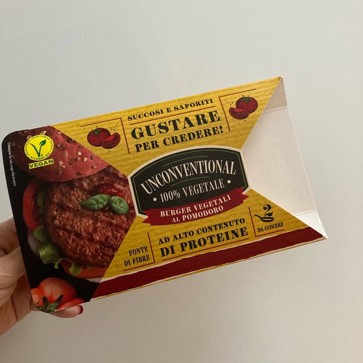 review photo of Unconventional Burger Vegetale Al Pomodoro - Tomato Burger shared by @eliiisa1 on 10 Jun 2022 - review