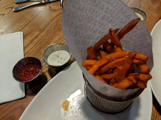 Foto del piatto “Sweet Potato Fries”