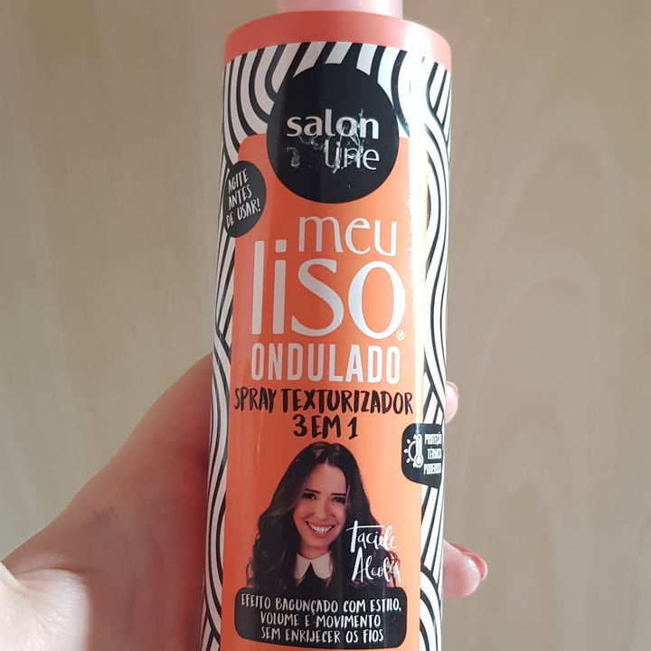 photo of Salon line Meu liso ondulado spray texturizador shared by @melissamarques on  15 Oct 2021 - review