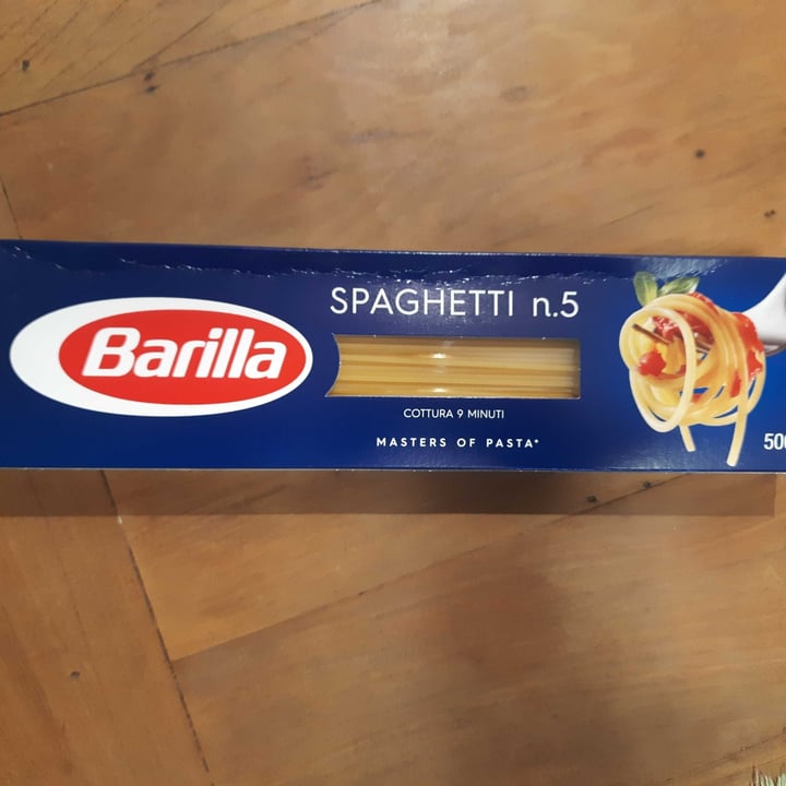 photo of Barilla Spaghetti n.5 shared by @cyntiatomazelli on  30 Sep 2022 - review