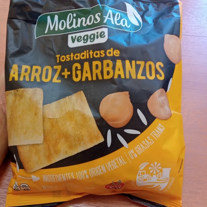 photo of Molinos Ala Tostaditas de Arroz y Garbanzos shared by @vir-mrcls on  18 Nov 2021 - review