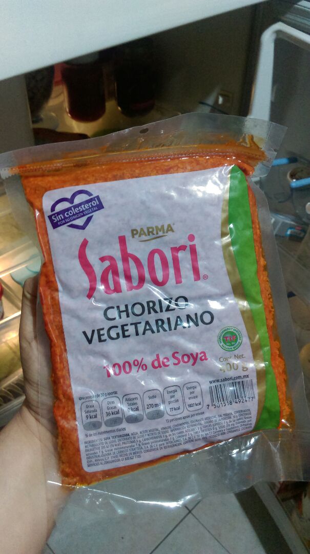 photo of Sabori Chorizo Vegetariano shared by @starlight on  28 Jan 2020 - review