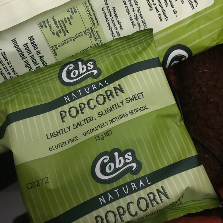 photo of Cobs Natural Popcorn - Lightly Salted, Slightly Sweet shared by @ronirios on  27 Oct 2020 - review