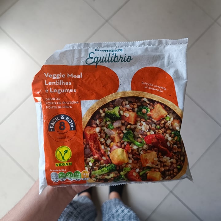 photo of Continente Equilíbrio Veggie Meal Lentilhas e Legumes shared by @beatrizlp2911 on  03 May 2022 - review