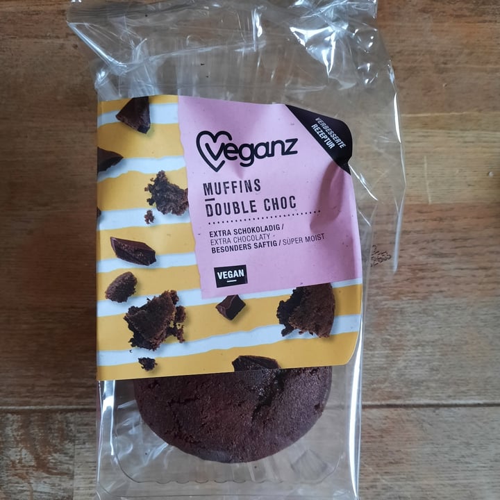 photo of Veganz Muffins Double Choc shared by @frendssnotfood on  20 Nov 2021 - review
