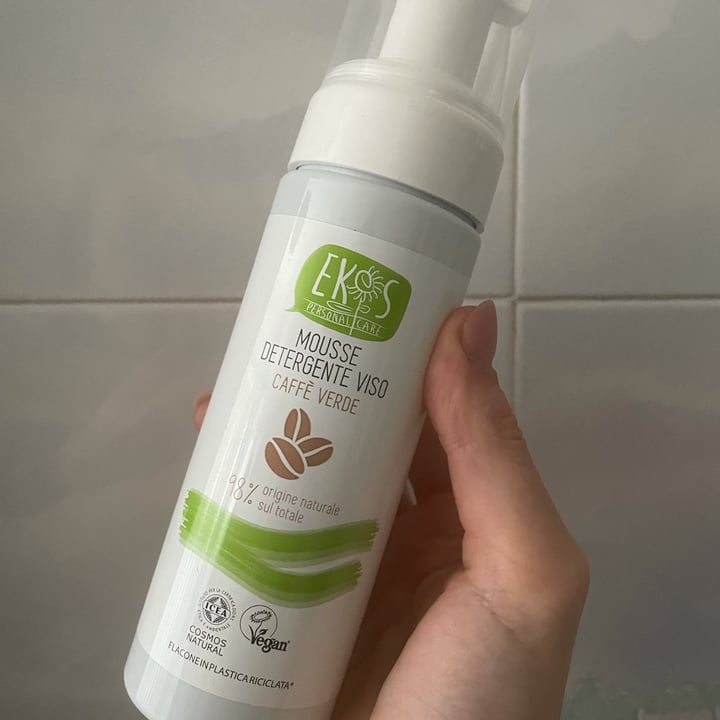 photo of Ekos personal care Mousse Detergente Viso Caffè Verde shared by @ndnspn on  23 Mar 2022 - review