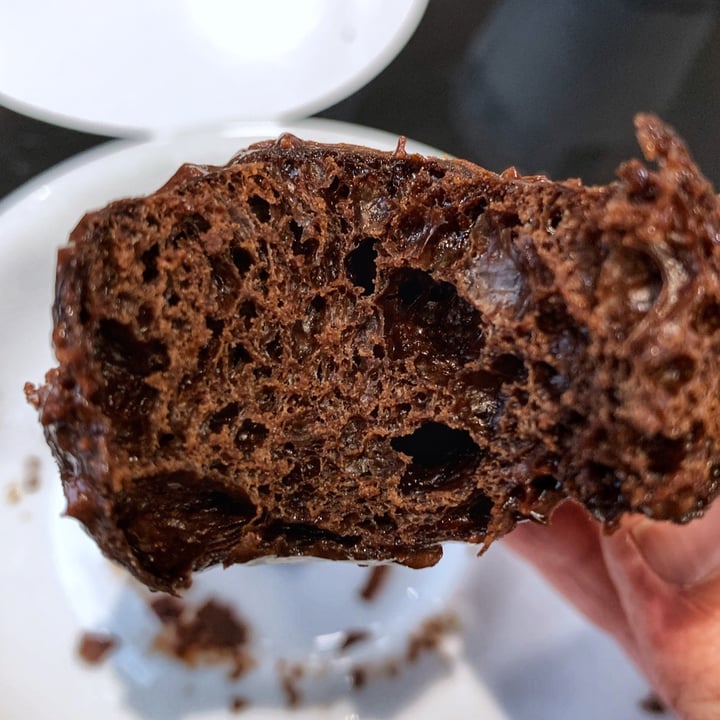 photo of Doughnut Plant Dark Chocolate Sourdoughnut shared by @hugemittons on  11 Dec 2019 - review