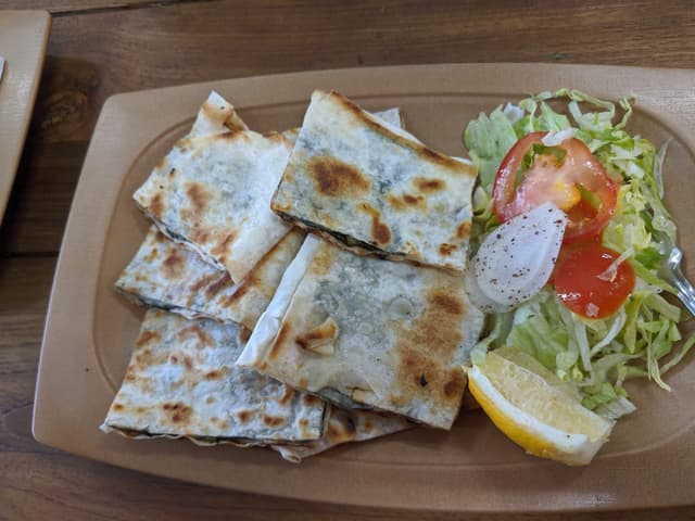 Photo of the dish “Gözleme: Spinach and Feta”