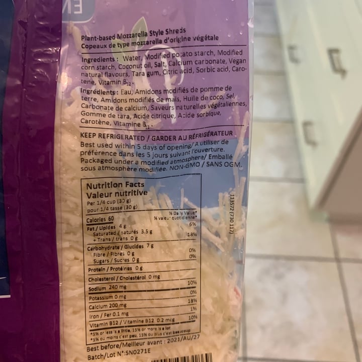 review photo of Emborg Mozzarella Shreds shared by @ironicallyhamm on 09 Sep 2021 - review