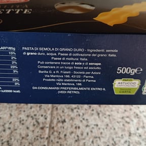 PASTA BARILLA PIPE RIGATE ( OGNI 4 PACCHETTI , ANCHE NON DELLO STESSO  FORMATO , AVRAI SEMPRE UN OMAGGIO , IL VALORE DEL OMAGGIO CI RENDE SEMPRE  SUPER COMPETITIVI ) - Latteria Locatelli