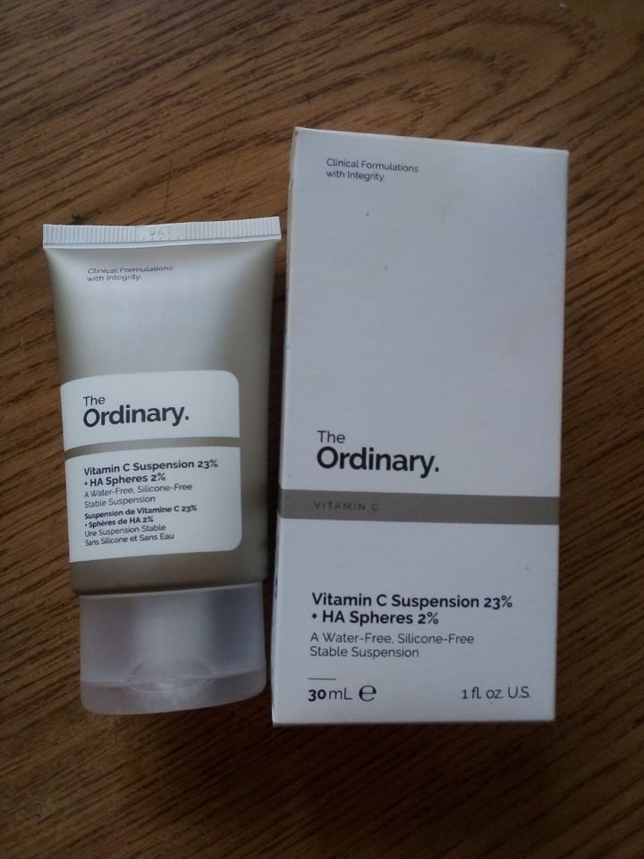 photo of The Ordinary Vitamin C suspension 23%+HA spheres 2% shared by @salemsantos on  06 Feb 2020 - review