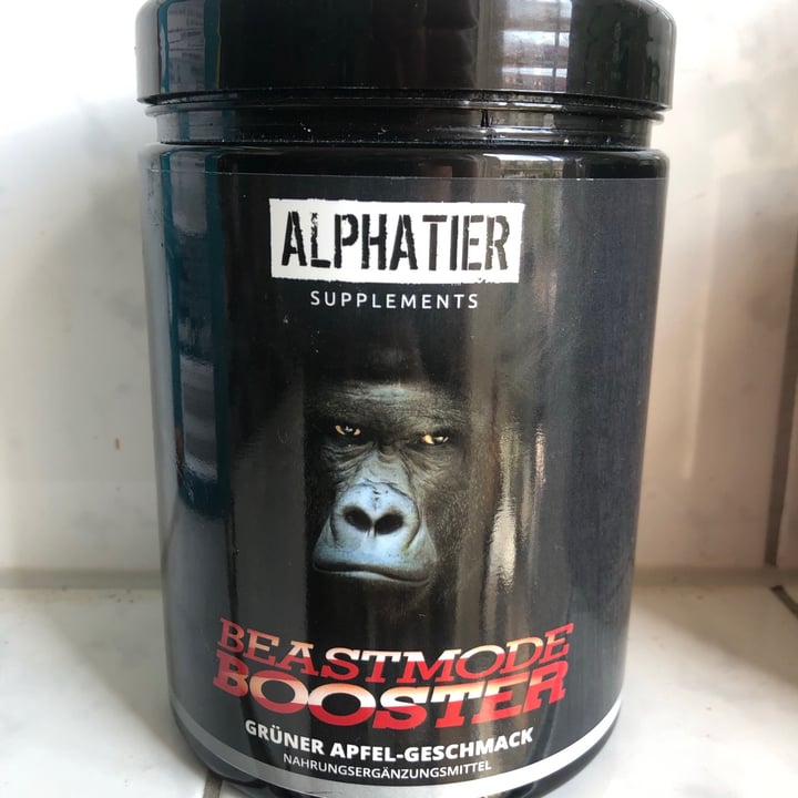 review photo of Alphatier Supplements Beastmode Booster grüner Apfel shared by @vegan-fitness on 27 Apr 2020 - review