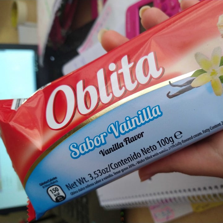 review photo of Oblita Obleas sabor vainilla shared by @maayliza on 08 Oct 2020 - review