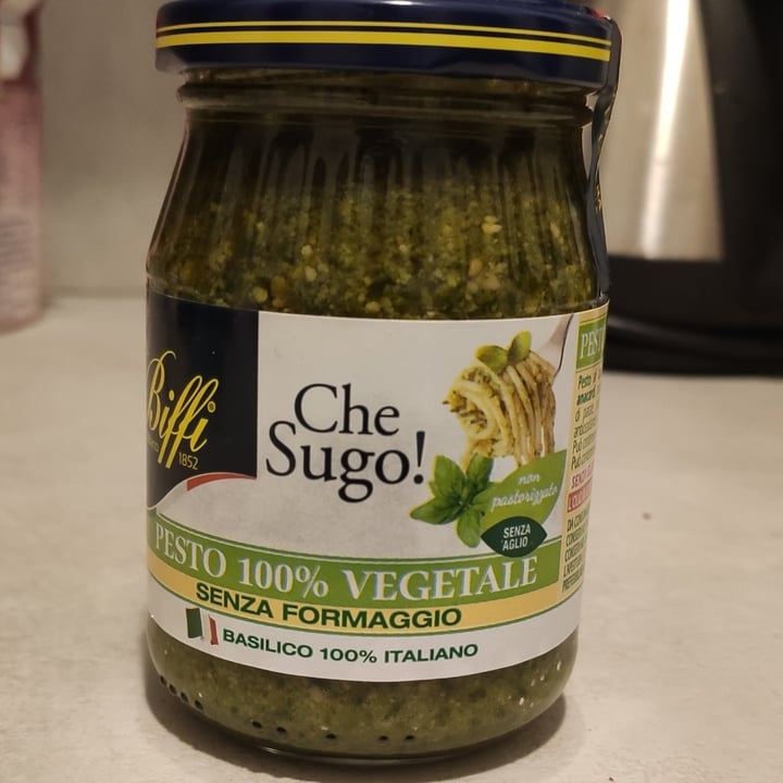 photo of Biffi Che Sugo! Pesto 100% Vegetale Senza Formaggio Jar shared by @lucadimari on  24 Mar 2022 - review