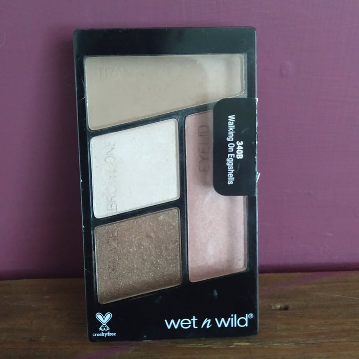 photo of Wet n Wild Beauty Coloricon Eyeshadow Quad - Walking on Eggshells shared by @sofbeat on  27 Apr 2020 - review