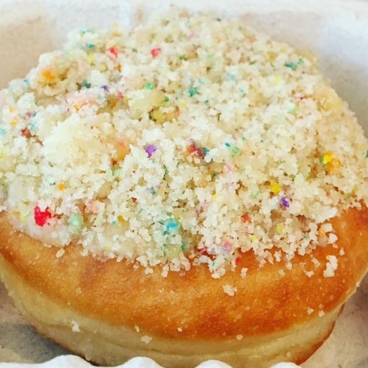 photo of Beechwood Doughnuts Birthday cake doughnut shared by @mushroom12 on  02 Jun 2021 - review