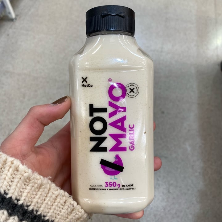 photo of NotCo Not Mayo Garlic shared by @willoww on  04 Sep 2022 - review