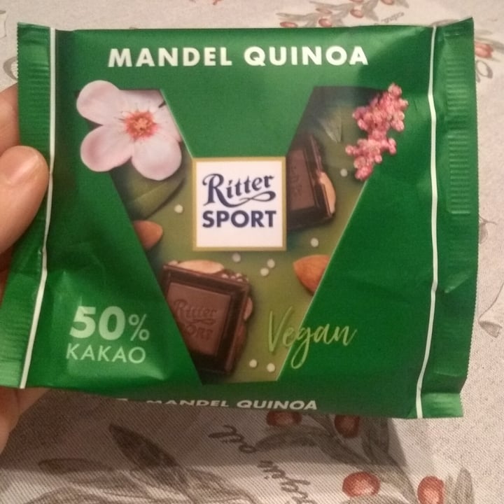 photo of Ritter Sport Mandel Quinoa 50% Cacao shared by @felice on  06 Dec 2020 - review