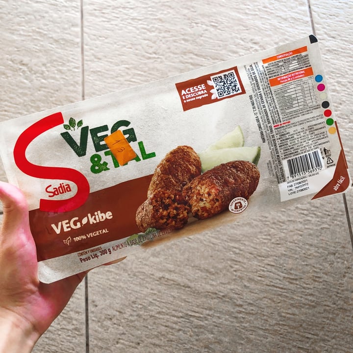 review photo of Sadia Veg kibe - Veg & Tal shared by @vegabiborges on 14 Feb 2022 - review