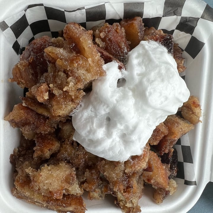 photo of The Hidden Gem Treat Shop & Cafe Vegan Cinnamon Bun Bread Pudding shared by @veganmika on  06 Jun 2022 - review