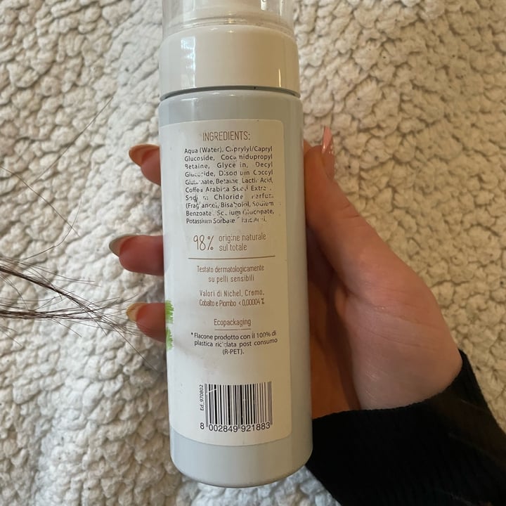 photo of Ekos personal care Mousse Detergente Viso Caffè Verde shared by @martirossi on  07 May 2022 - review