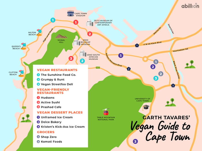 Cape town map