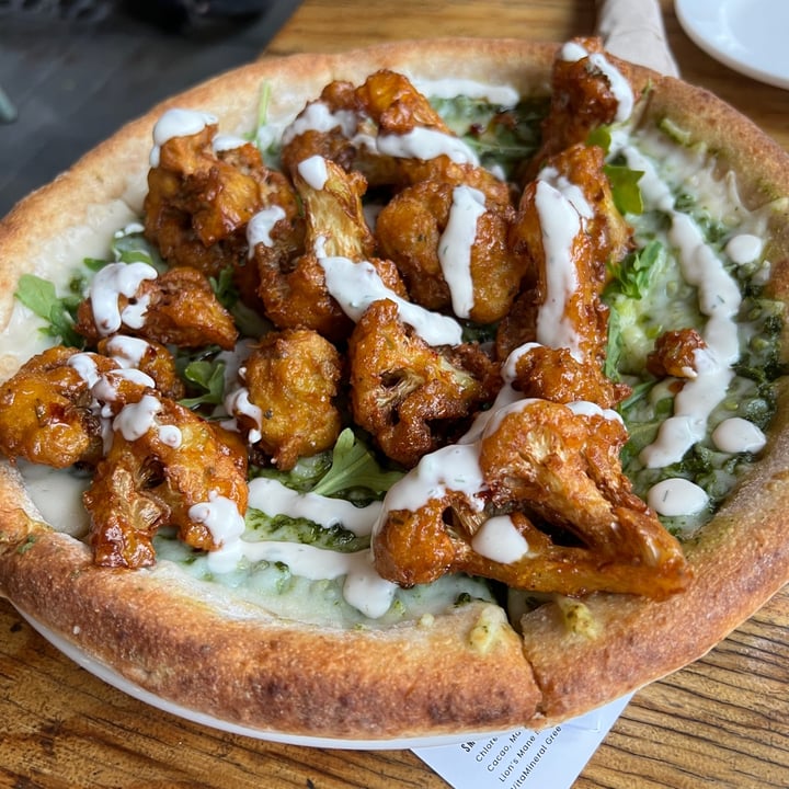 photo of Sage Plant Based Bistro West Buffalo Cauliflower Pesto Pizza shared by @stephaniegerard on  15 Oct 2022 - review