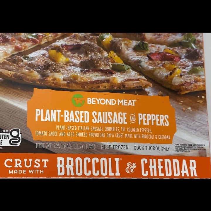 photo of Sonoma flatbreads Plant-Based Pizza shared by @elexis on  29 Sep 2020 - review