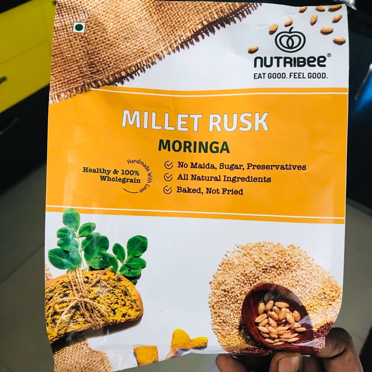 Millet Rusk (Moringa) from Nutribees - Vegan Product Reviews & Ratings ...