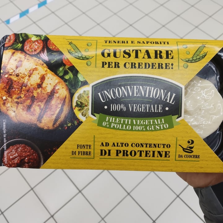 review photo of Unconventional Filetti Vegetali 0% Pollo 100% Gusto - Plant Based Fillet shared by @trenitalia90 on 20 Feb 2022 - review