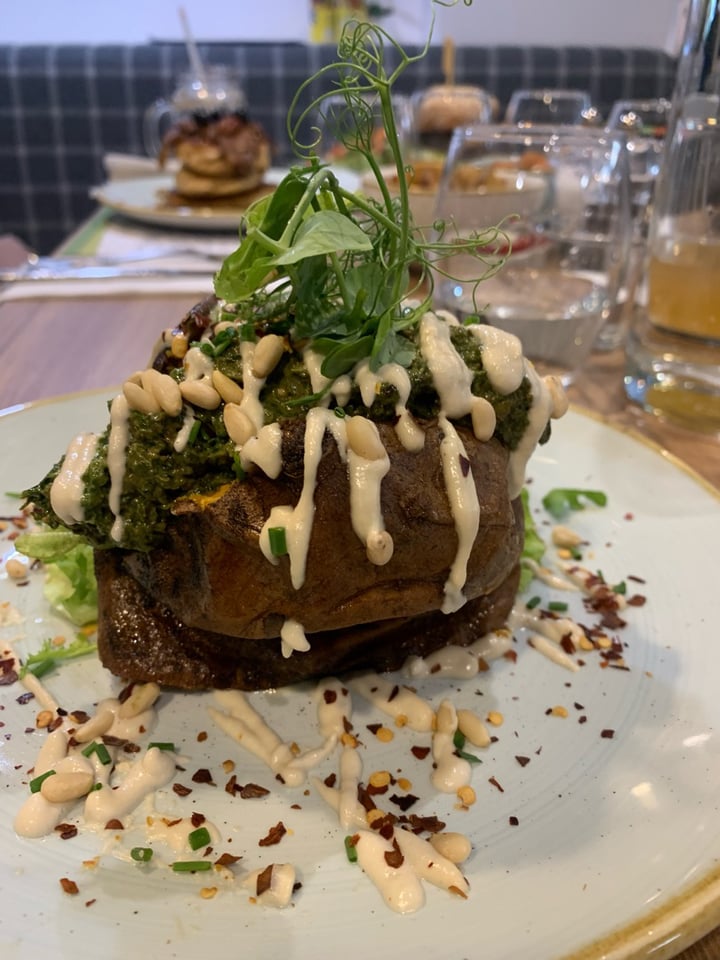 photo of Soul Food Kitchen Pho, maple bacon pancakes and sweet potato and pesto shared by @lisajay on  22 Jul 2019 - review