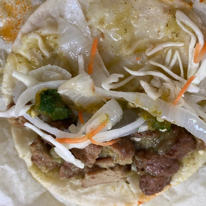 photo of Tacos a Vapor Vegetarianos Chicharrón shared by @debeb on  03 Aug 2021 - review
