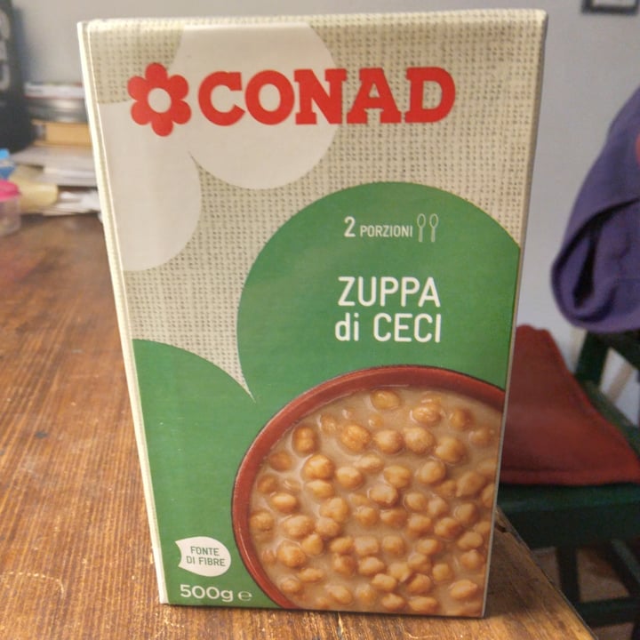 photo of Conad Zuppa di Ceci shared by @giuliacarosio on  02 Nov 2022 - review