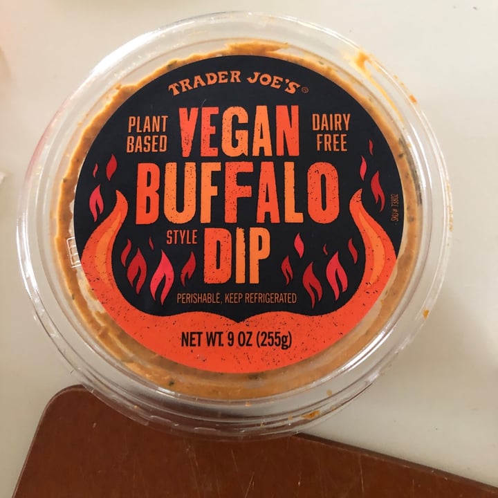 review photo of Trader Joe's Vegan Buffalo Style Dip shared by @animalluvr54 on 02 Apr 2022 - review
