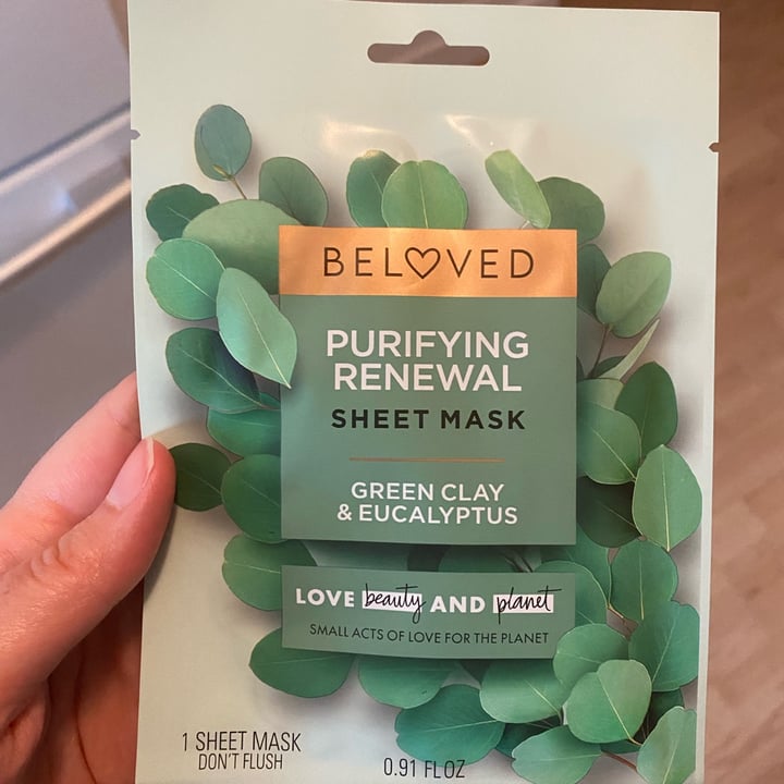 photo of Love Beauty and Planet Beloved Purifying Renewal Sheet Mask shared by @aes731 on  26 May 2022 - review